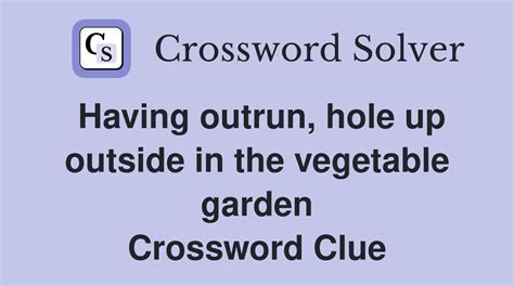 garden just outside house crossword clue|Garden Just Outside House Door Crossword Clue, Puzzle and .